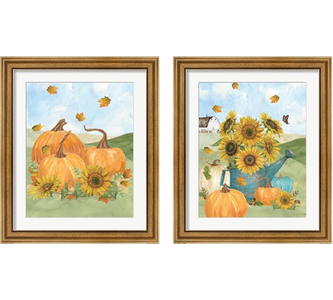 Fall Sunshine 2 Piece Framed Art Print Set by Tara Reed