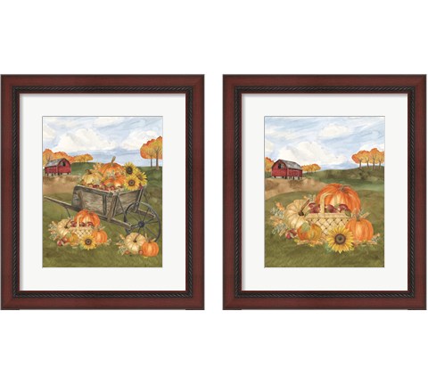 Harvest Season 2 Piece Framed Art Print Set by Tara Reed