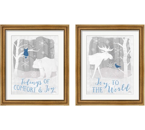 Woodland Wishes 2 Piece Framed Art Print Set by Laura Marshall