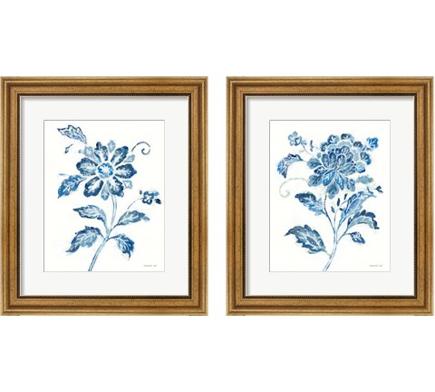 Exotic Elegance Floral 2 Piece Framed Art Print Set by Danhui Nai