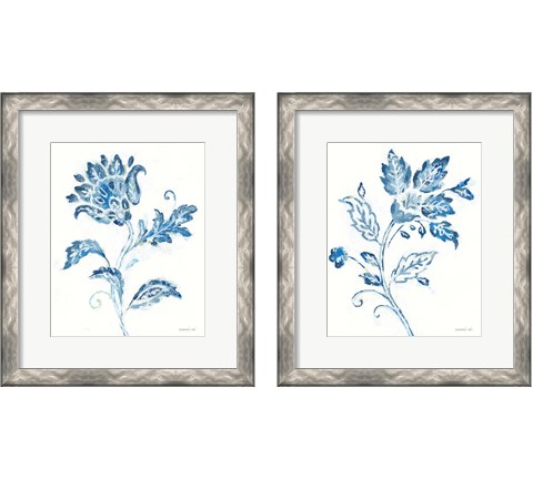Exotic Elegance Floral 2 Piece Framed Art Print Set by Danhui Nai