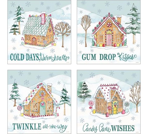 Holiday Trimmings 4 Piece Art Print Set by Anne Tavoletti