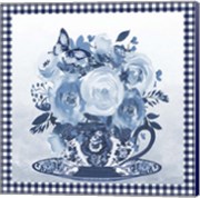 Blue Teacup Bouquet C