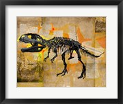 T Rex Skeleton Collage