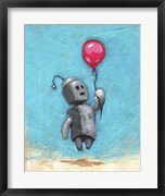 Robot With Red Balloon