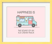 Ice Cream Truck Blue