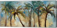 Framed Island Morning Palms