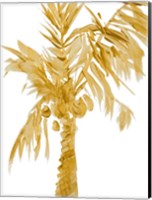 Framed Gold Palms I