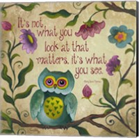 Framed 'I Owl You I' border=