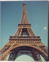 Framed Vintage Eiffel