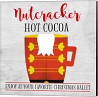 Framed Nutcracker Hot Cocoa