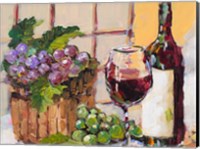 Framed Classic Wine Still Life