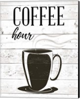 Framed 'Coffee Hour' border=