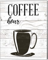 Framed 'Coffee Hour' border=