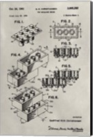 Framed Patent--Lego