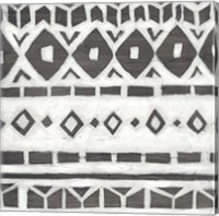 Framed 'Tribal Textile IV' border=