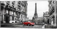 Framed Roadster in Paris (Rouge)