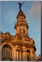 Framed Cuba, Havana, Historic Building