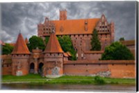 Framed Poland, Malbork Medieval Malbork Castle