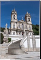 Framed Portugal, Braga, Tenoes, Portuguese Pilgrimage Site, Good Jesus Of The Mount