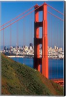 Framed North Tower Of The Golden Gate Bridge
