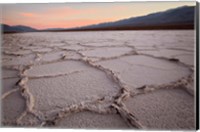 Framed California, Death Valley Salt Flats