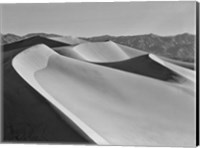 Framed California, Valley Dunes Landscape (BW)