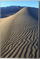 Framed Mesquite Dunes, Death Valley Np, California