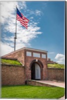 Framed Historic Fort Mchenry, Birthplace Of The Star Spangled Banner