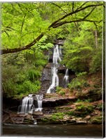 Framed Tom Branch Falls, North Carolina