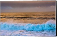 Framed Aqua Surf, Oregon