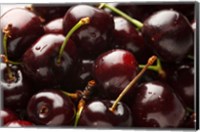 Framed Close-Up Of Fresh Cherries