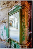 Framed Mirror Reflection In The Eastern State Penitentiary, Pennsylvania