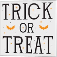 Framed 'Festive Fright Trick or Treat II' border=