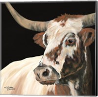 Framed Longhorn Love