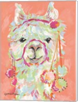 Framed Llama Love