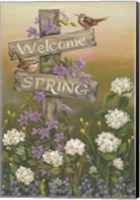 Framed Welcome Spring
