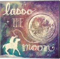 Framed Universe Galaxy Lasso the Moon