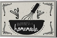 Framed Happiness is Homemade