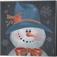 Framed Christmas Snowman