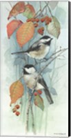 Framed New Chickadee I