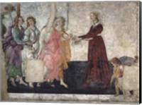 Framed Venus and the Graces Offering Gifts to a Young Girl