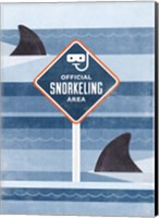 Framed Official Snorkeling Area
