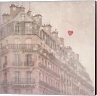 Framed Heart Paris