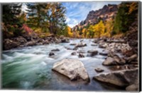 Framed Teton River Rush