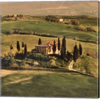 Framed Tuscan Villa