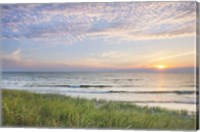 Framed Lake Michigan Sunset II