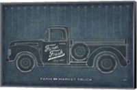 Framed Farm Truck Blueprint