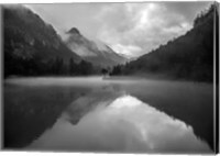 Framed Mountain Lake