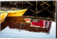 Framed Dories and Reflection